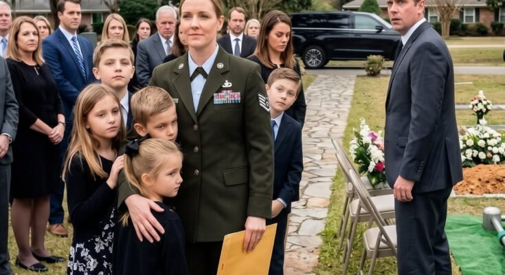 I walked into my ex-husband’s family funeral… - Last Line Stories